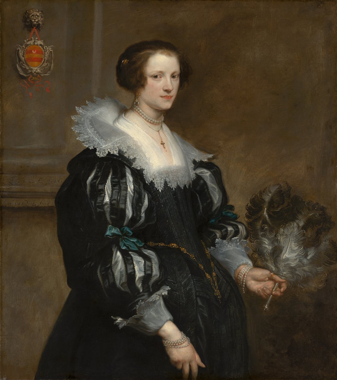 Anna Wake portréja, 1628 alkotó: Anthony van Dyck