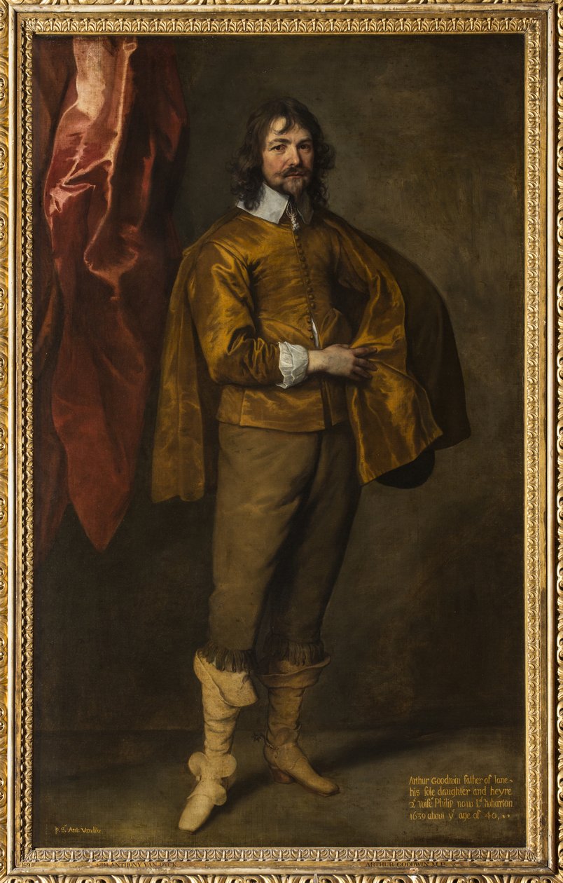 Arthur Goodwin portréja alkotó: Anthony van Dyck