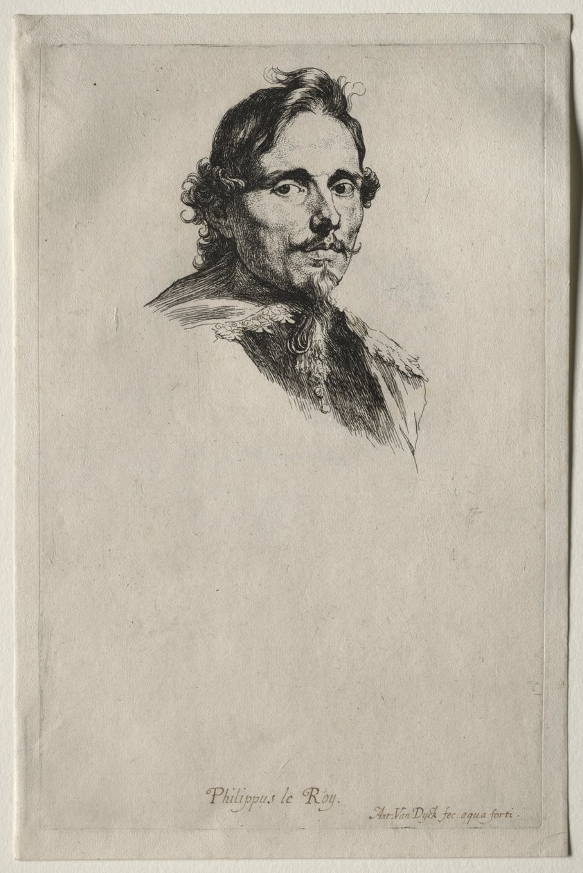 Philippe Le Roy báró portréja. alkotó: Anthony van Dyck