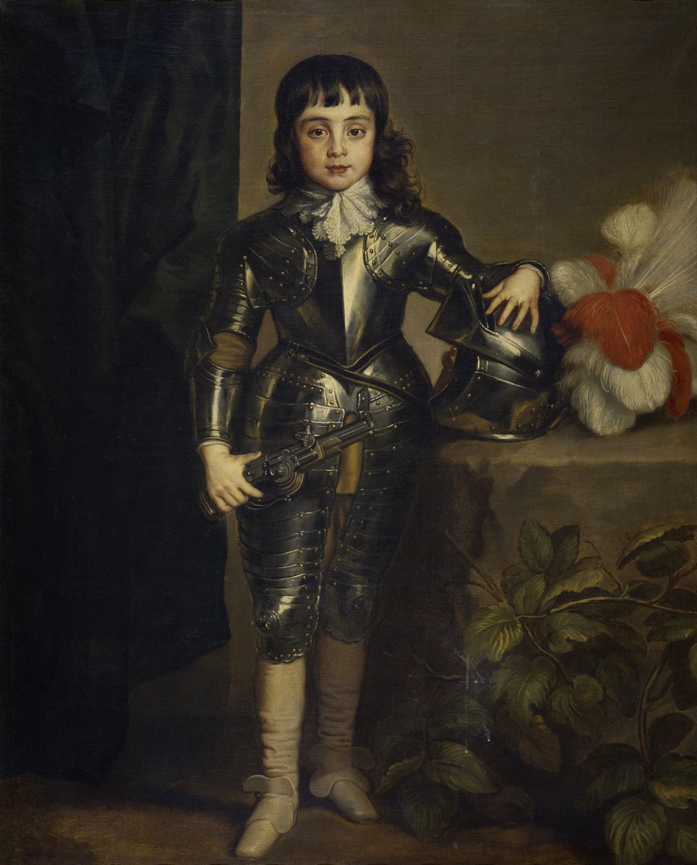 Anglia II. Károly gyermekkori portréja alkotó: Anthony van Dyck