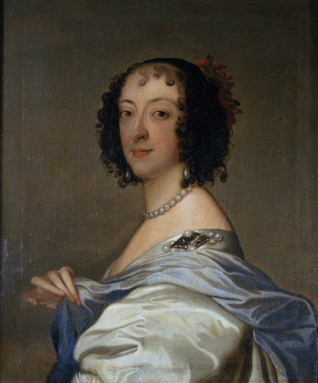 Elizabeth, Clifford bárónő portréja 1639 körül (olaj, vászon) alkotó: Anthony van Dyck