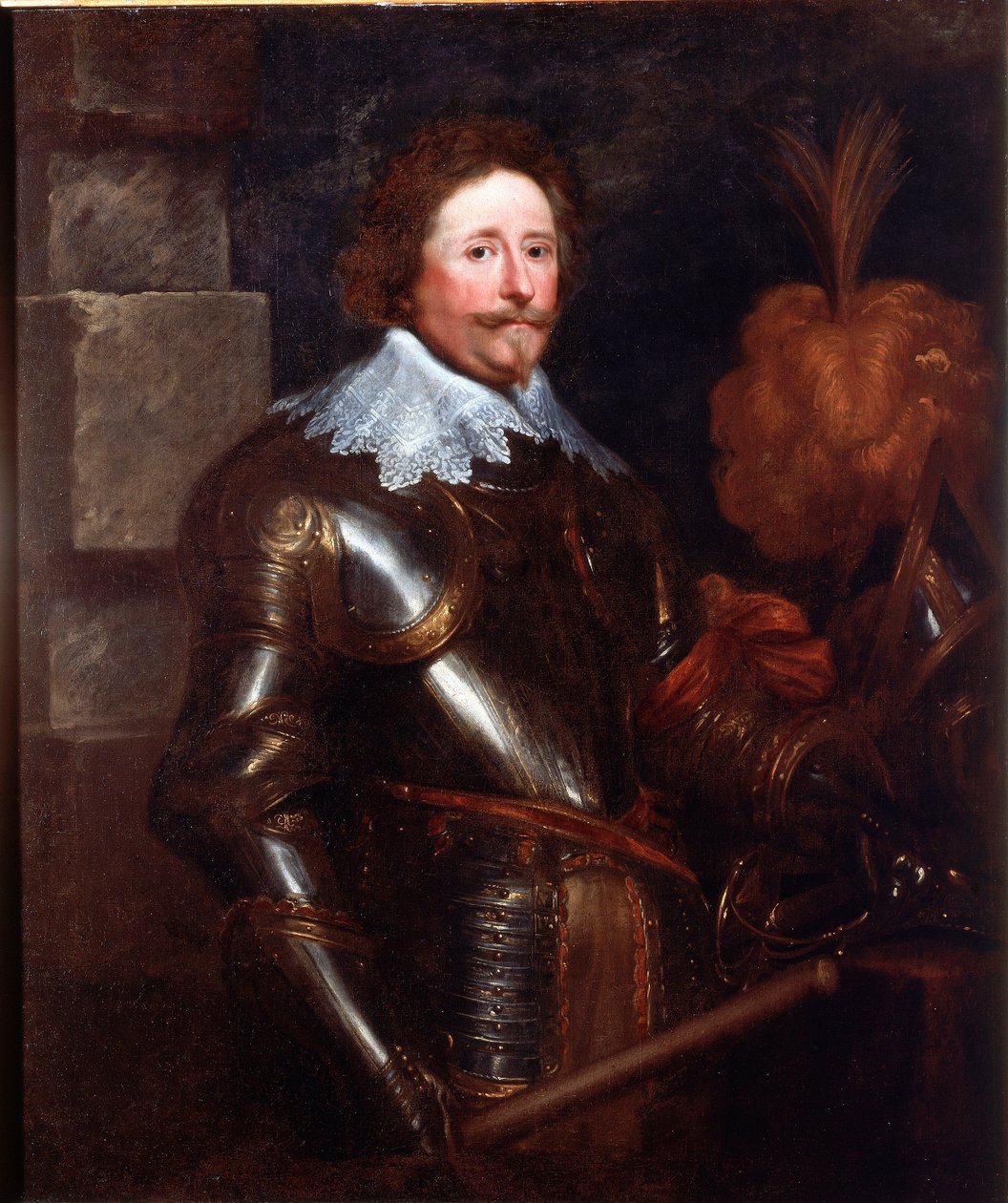 Frederic Henri de Nassau Orange hercegének (1584-1647) portréja, az Egyesült Államok kapitánya és főtengernagya Antonie Van Dyck (1599-1641) festménye 1628-1629 V. 121x103 cm Genes, Galleria di Palazzo Rosso alkotó: Anthony van Dyck