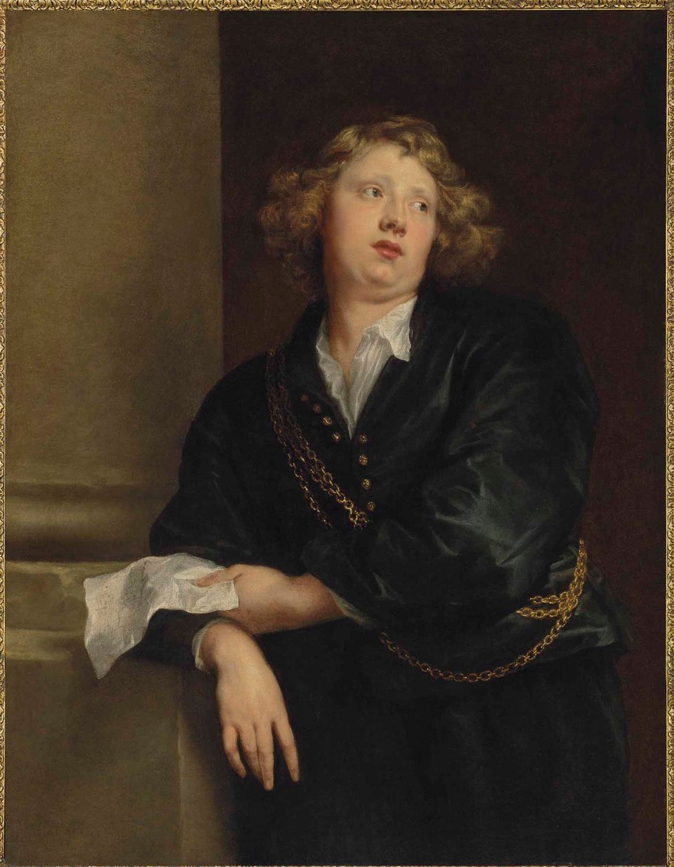 Henricus Liberti (1600-1669), az antwerpeni székesegyház orgonistája portréja alkotó: Anthony van Dyck