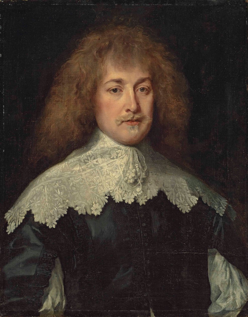 Henry Jermyn, Lord Jermyn, St. Albans grófjának portréja (1605-1684) alkotó: Anthony van Dyck