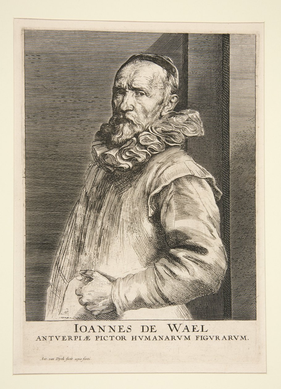 Jan de Wael portréja (1558-1633) alkotó: Anthony van Dyck