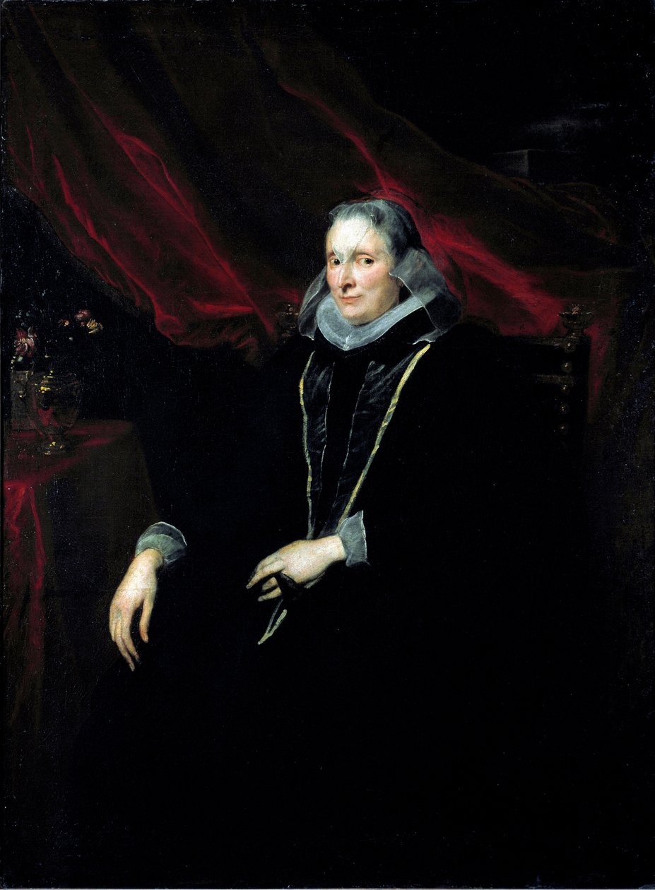 Luigia Cattaneo nemzsidó festménye, Antonie Van Dyck (1599-1641) portréja, 1621 körüli nap. 147x112 cm Strasbourg, Musee des Beaux Arts alkotó: Anthony van Dyck