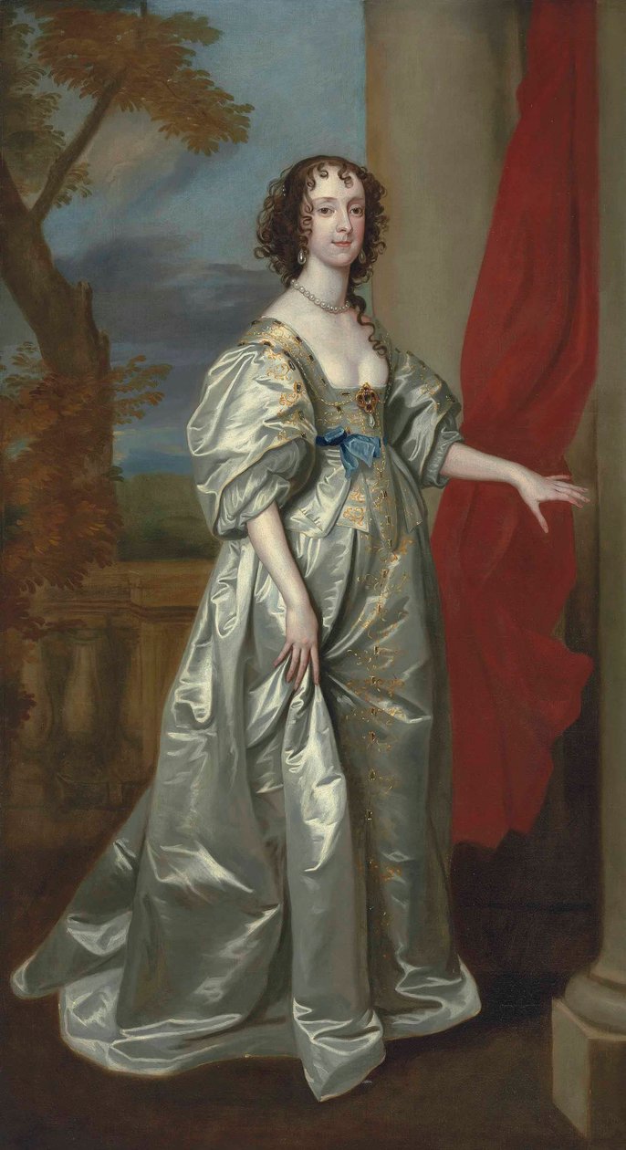 Margaret Smith, Thomas Carey asszony, később Lady Edward Herbert (1606-1678) portréja. alkotó: Anthony van Dyck