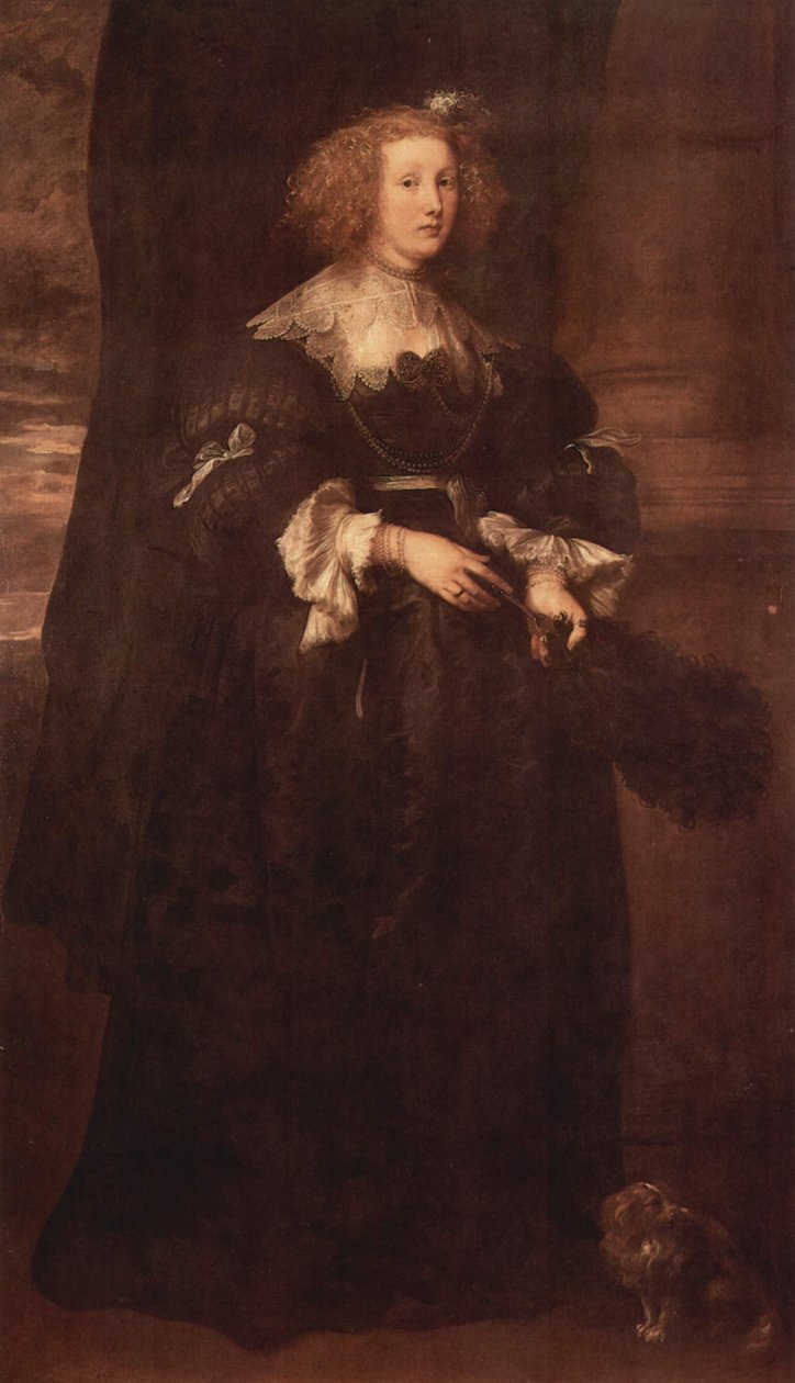 Maria de Raet portréja alkotó: Anthony van Dyck