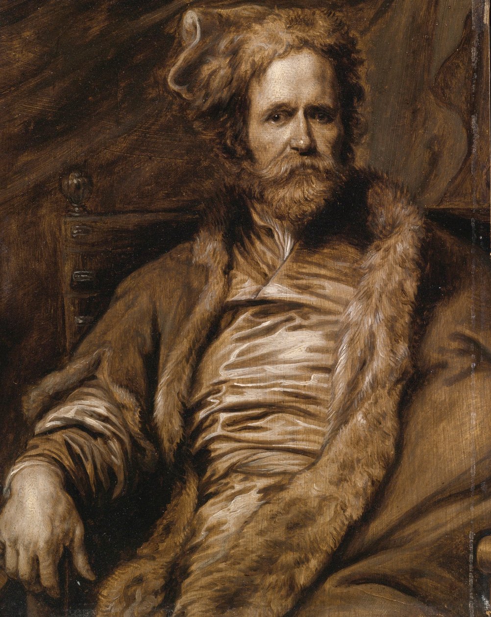 Marten Ryckaert portréja (1587-1631) alkotó: Anthony van Dyck