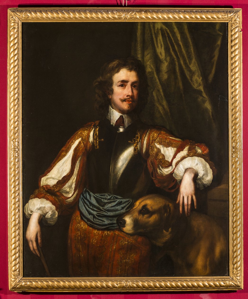 Mr Rogers portréja, 1643 körül (olaj, vászon) alkotó: Anthony van Dyck