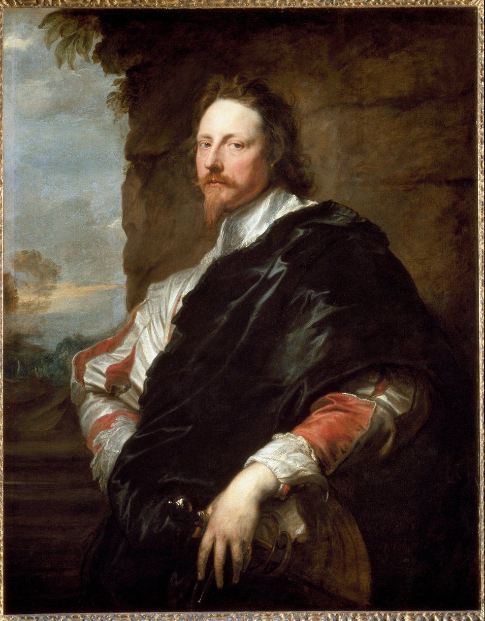 Nicolas Lanier portréja (olaj, vászon alkotó: Anthony van Dyck