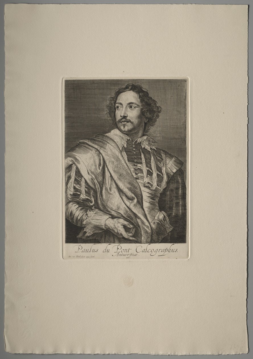 Paul du Pont portréja alkotó: Anthony van Dyck