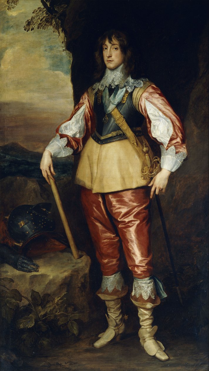 Károly Lajos herceg portréja alkotó: Anthony van Dyck
