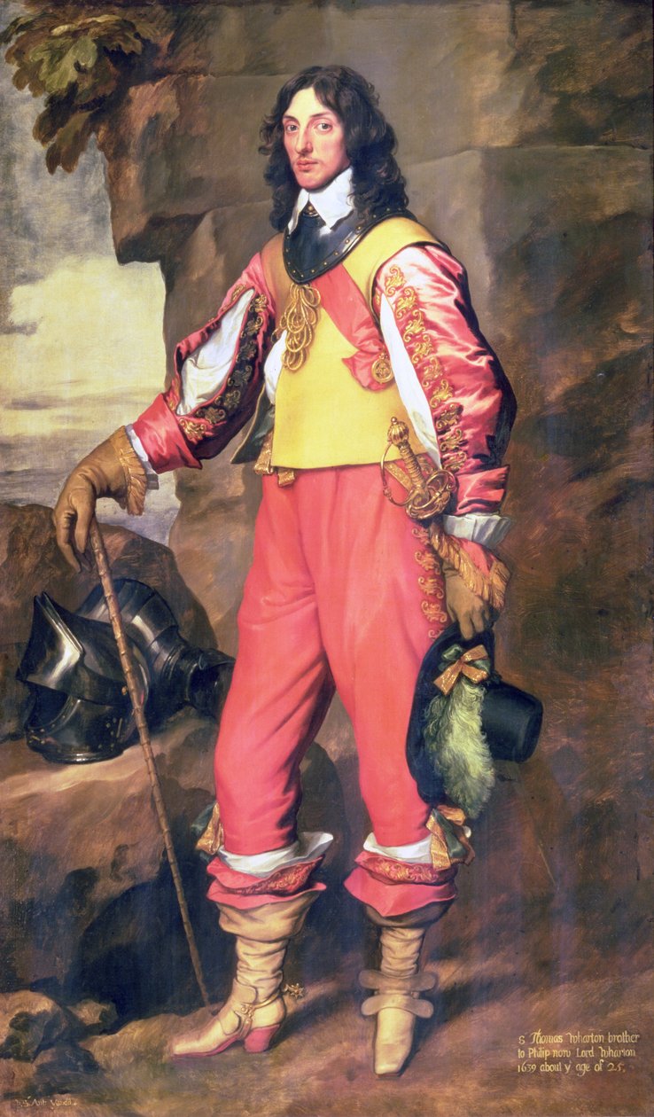 Sir Thomas Wharton (1648-1715) portréja alkotó: Anthony van Dyck
