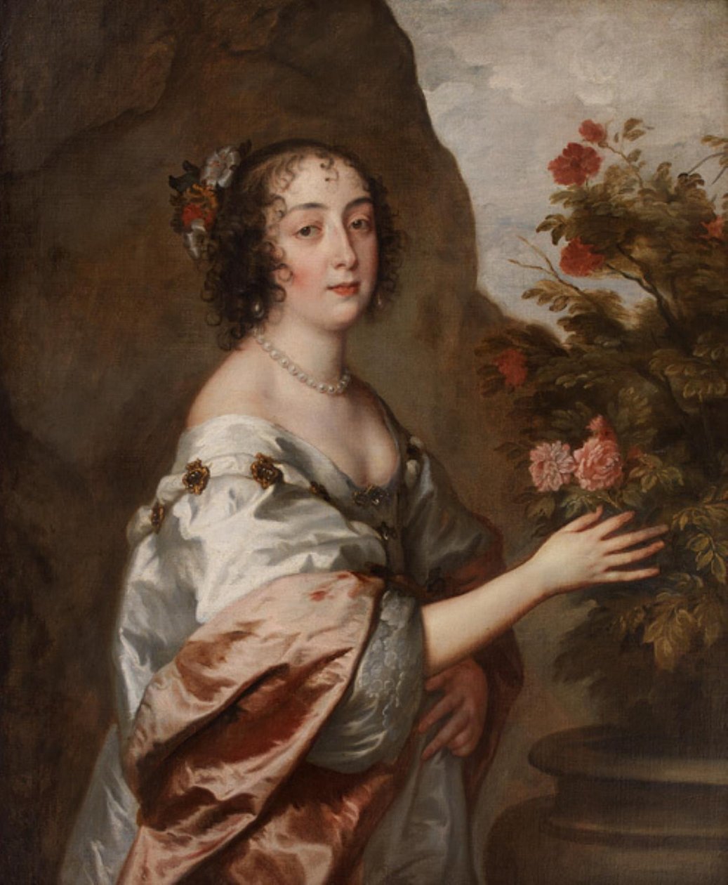 Egy hölgy portréja alkotó: Anthony van Dyck