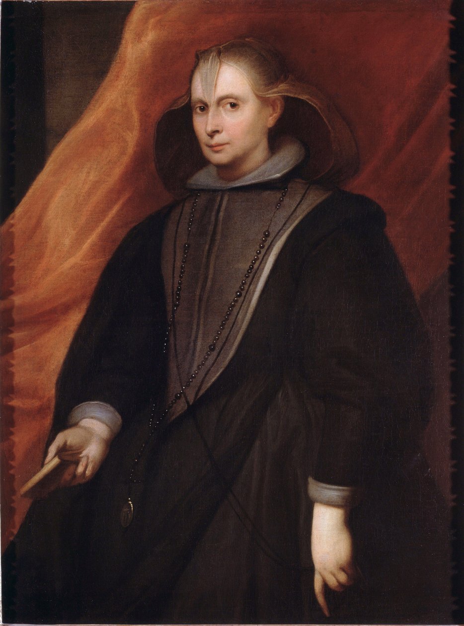 Egy genovai hölgy portréja (olaj, vászon alkotó: Anthony van Dyck