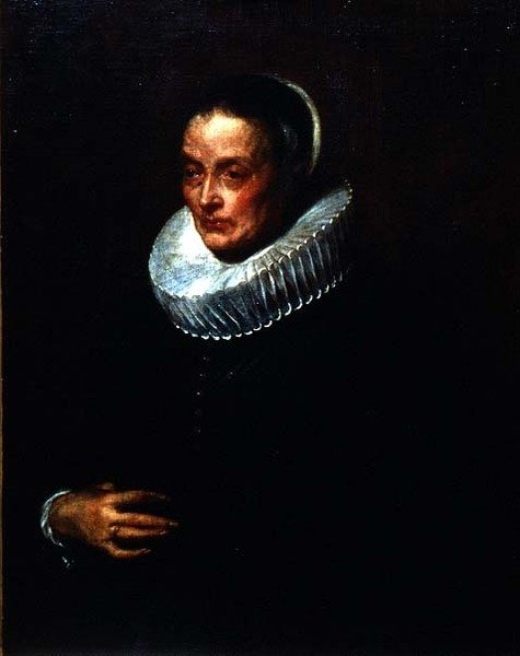 Justus Sustermans festőművész édesanyjának portréja, 1640-50 körül. alkotó: Anthony van Dyck