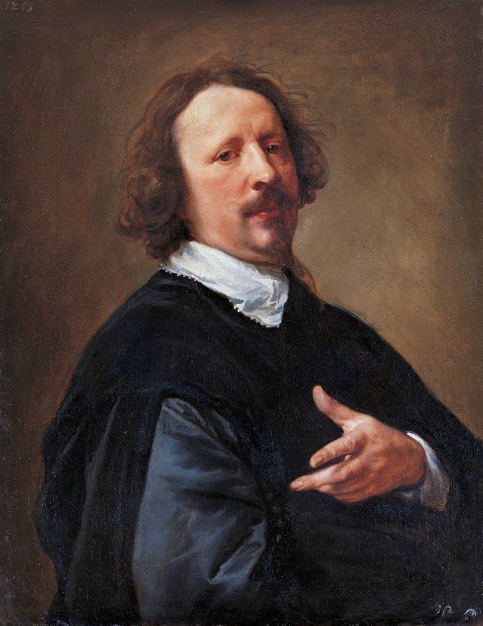 Gaspard de Crayer festő portréja (1584-1669) alkotó: Anthony van Dyck