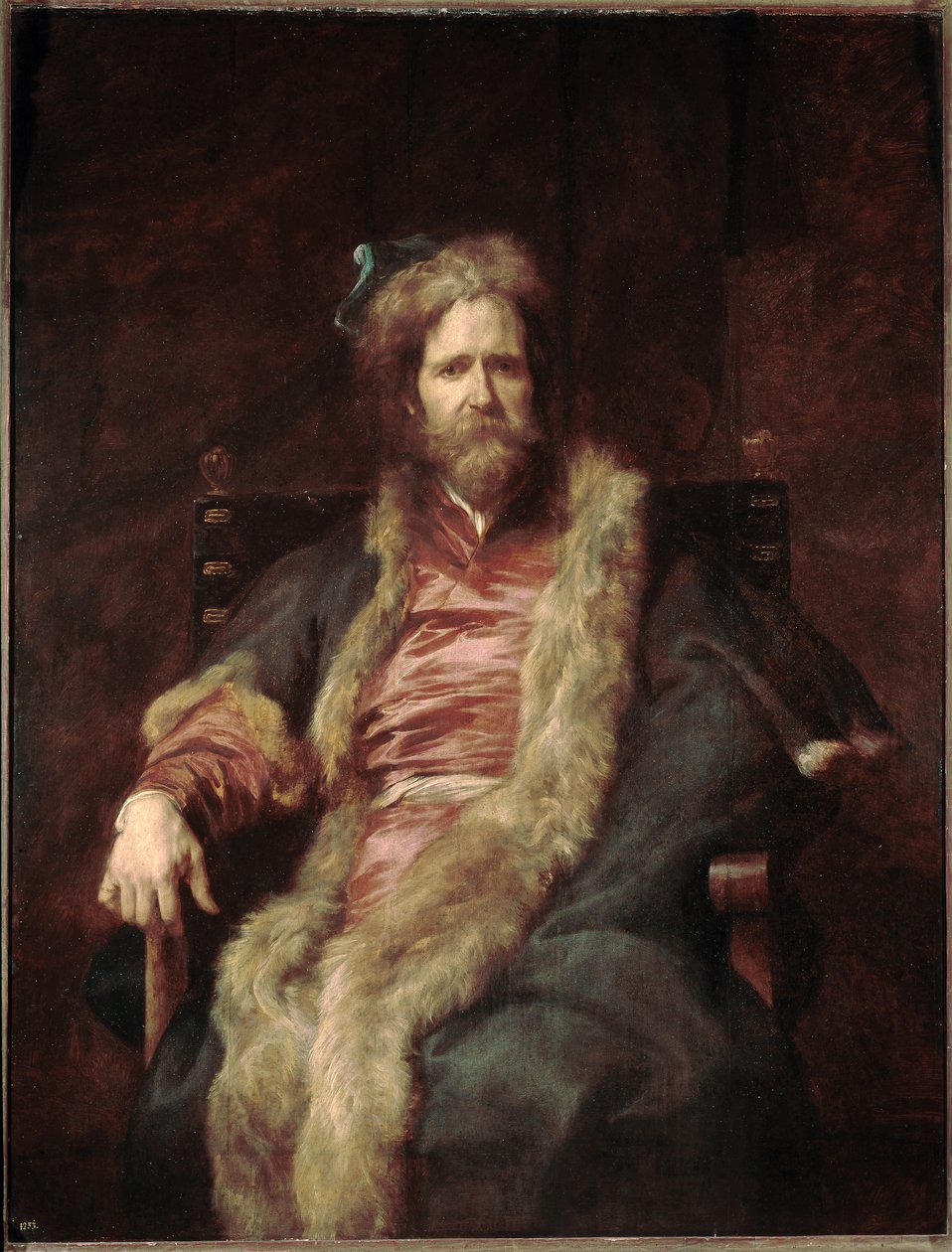 Marten Rijkaert festő portréja, 1631 körül (olaj, fedélzeten) alkotó: Anthony van Dyck
