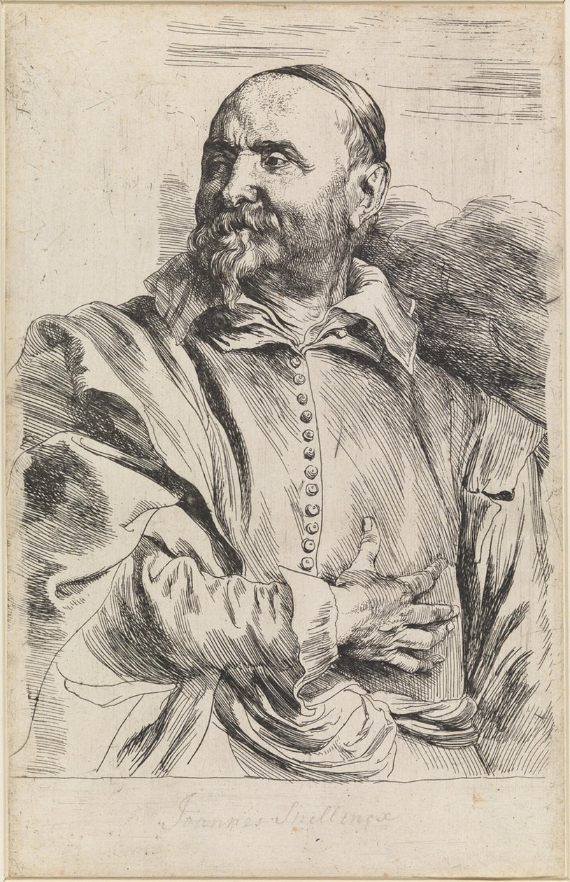 Johannes Snellincx portréja alkotó: Anthony van Dyck