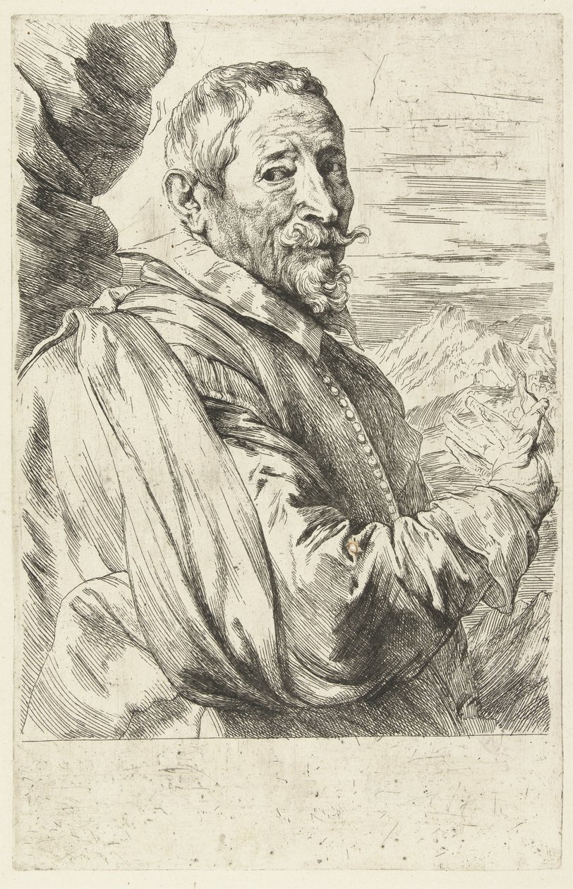 Joos de Momper portréja alkotó: Anthony van Dyck