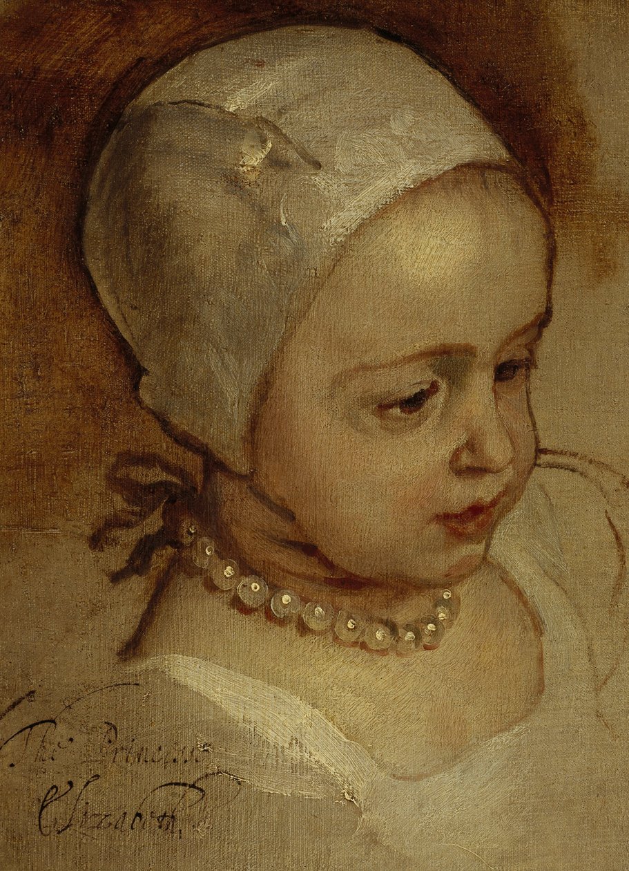Erzsébet hercegnő, 1635 - 1650, és Anna hercegnő, 1637 - 1640. I. Károly lányai alkotó: Anthony van Dyck