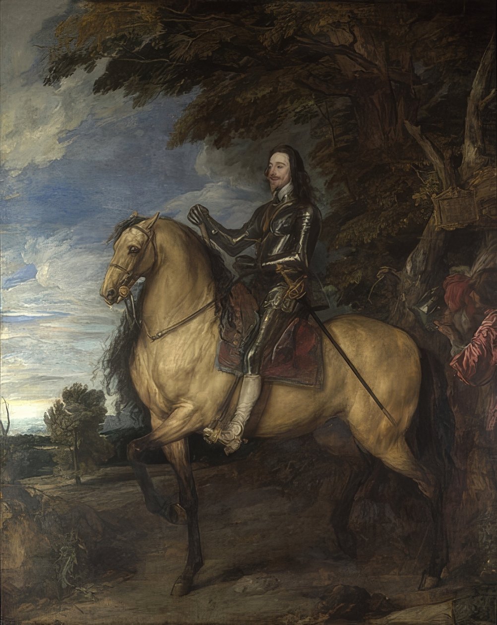 I. Károly lovas portréja 1637-38 körül alkotó: Anthony van Dyck