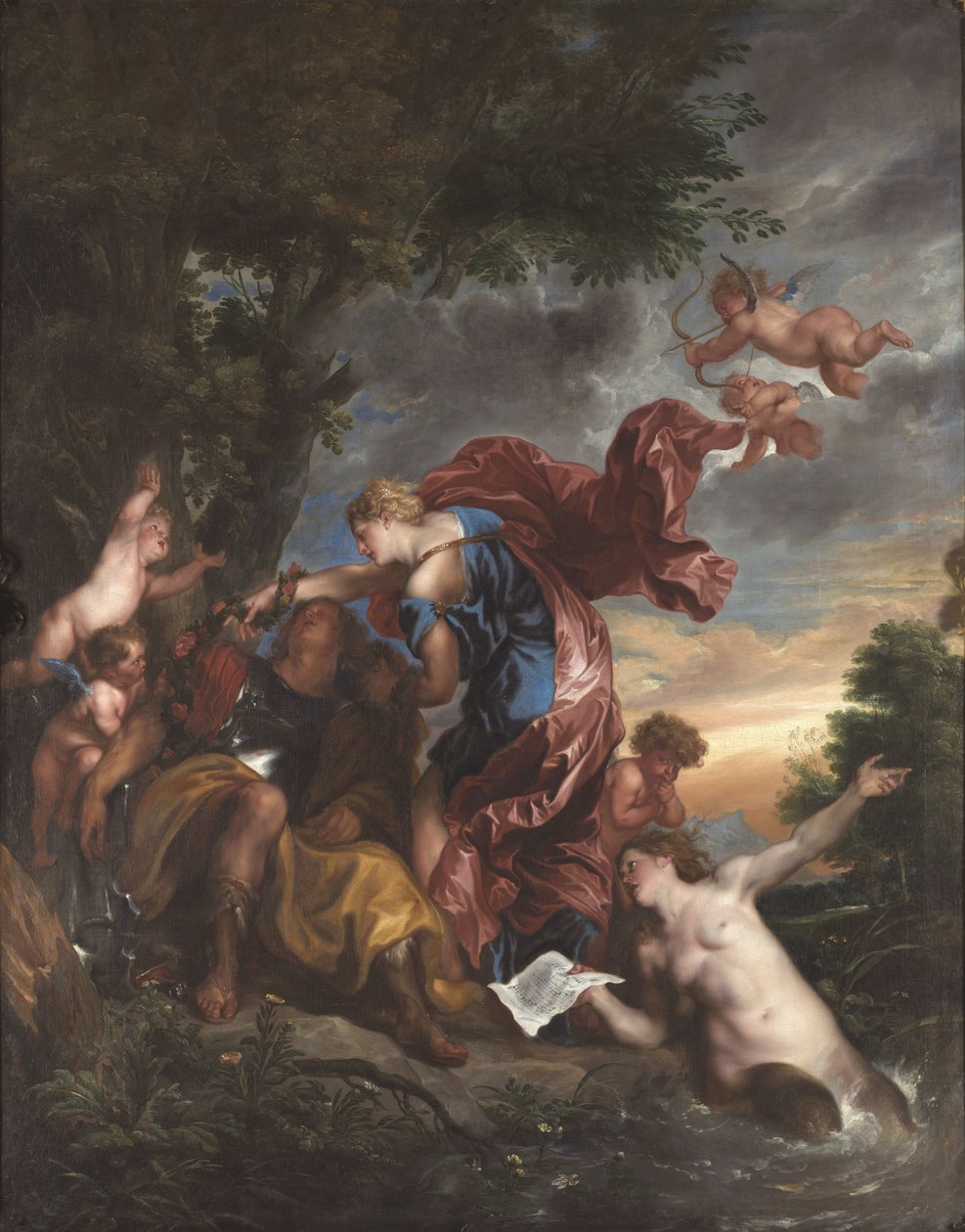 Rinaldo és Armida alkotó: Anthony van Dyck