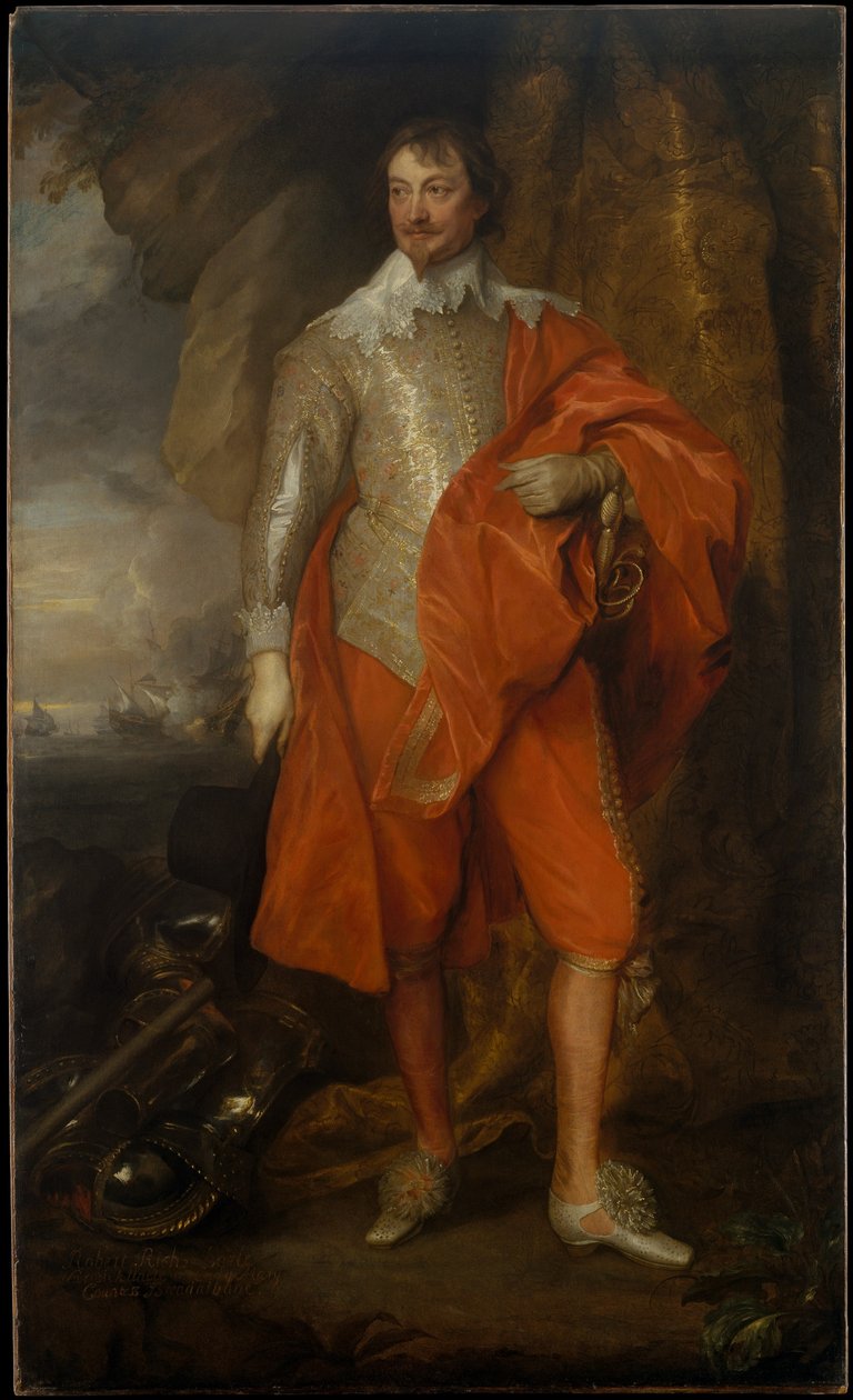 Robert Rich (1587–1658), Warwick második grófja alkotó: Anthony van Dyck