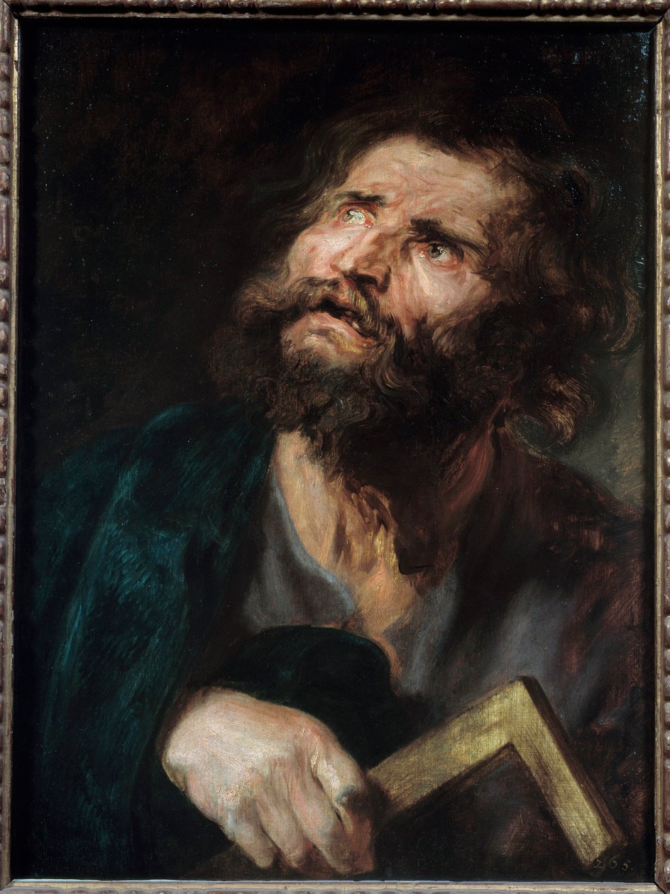Szent Jude Tádéi Szent Jude apostol ábrázolása. Anton van Dyck (1599-1641) festménye alkotó: Anthony van Dyck