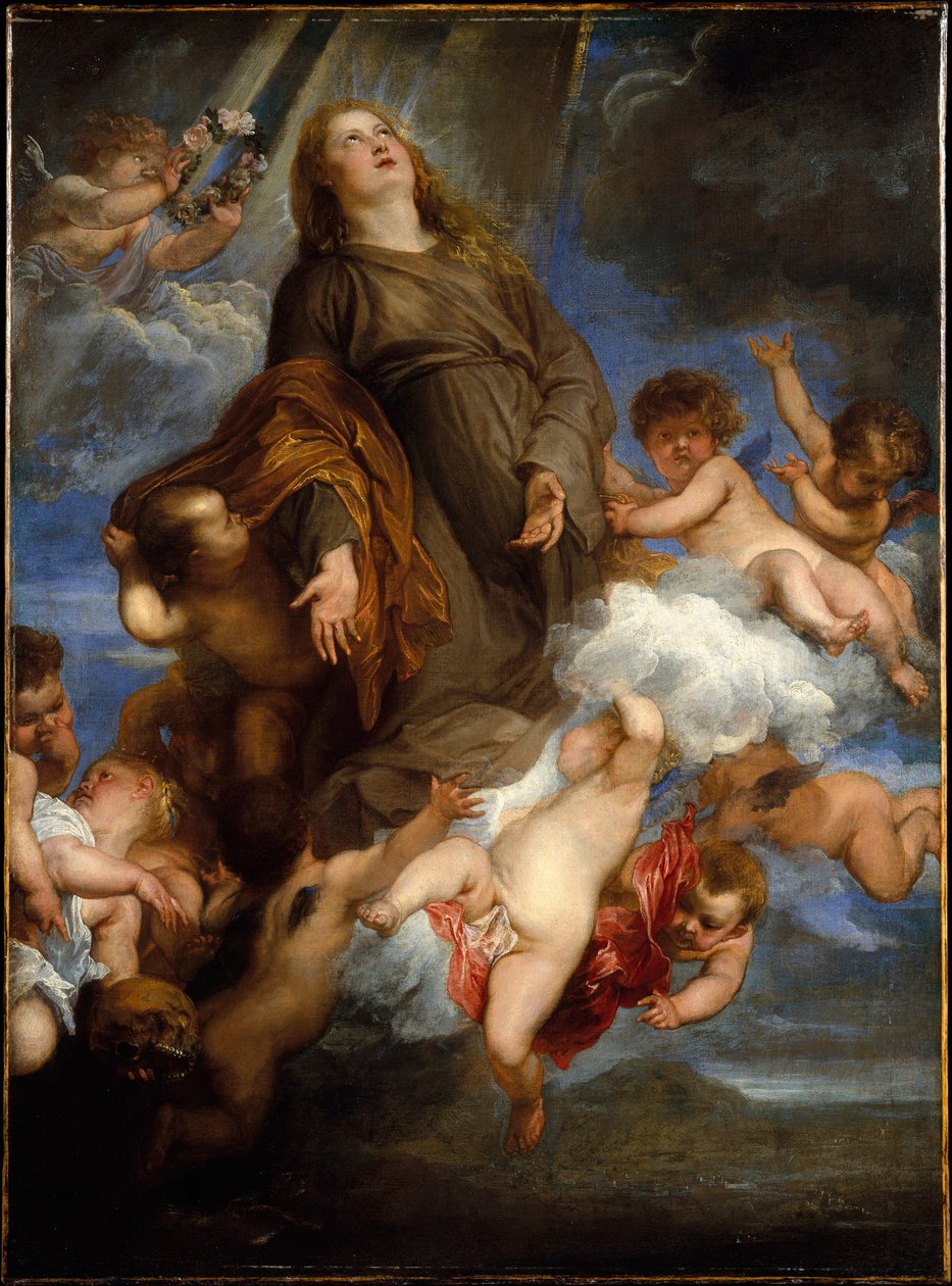Szent Rozália közbenjárása a pestis sújtotta palermóiakért alkotó: Anthony van Dyck