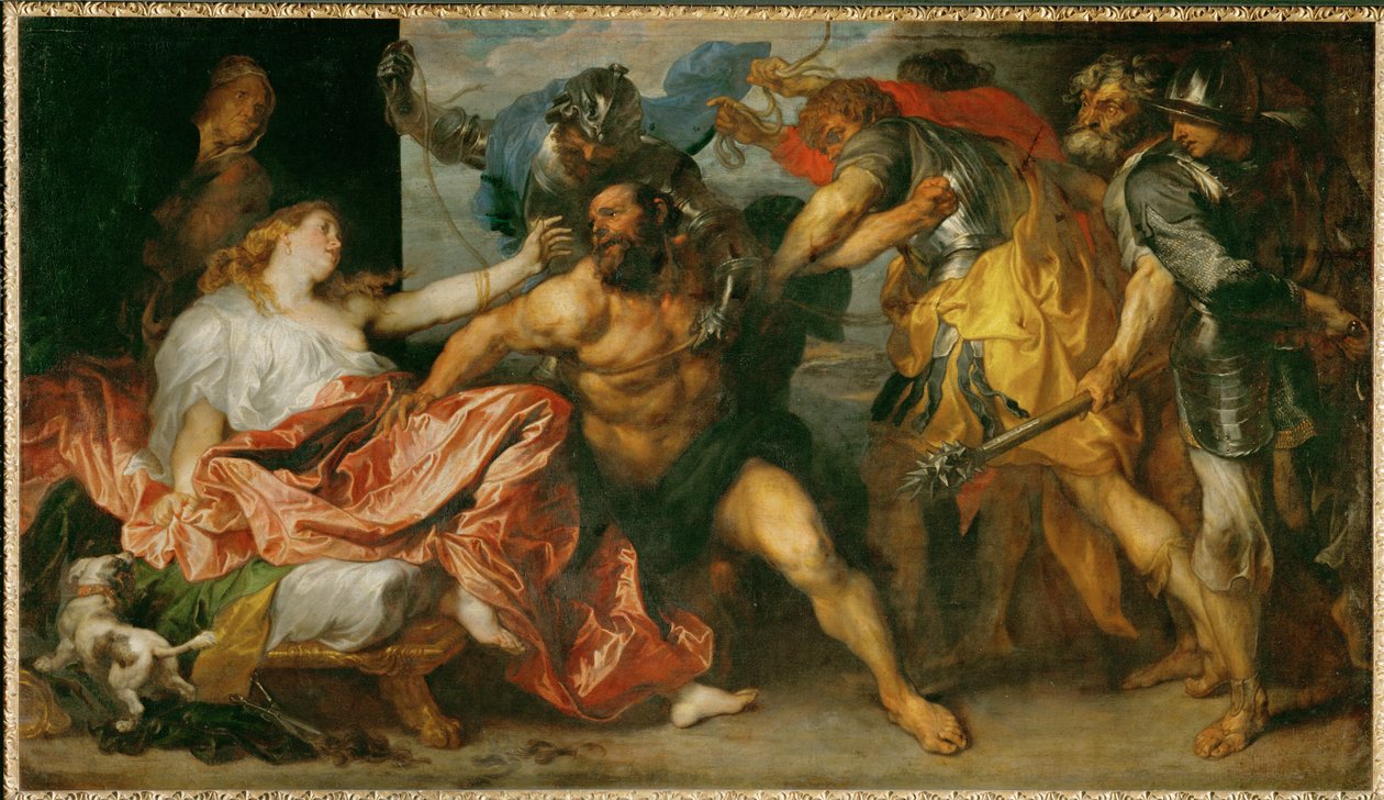 Samson made prisoner (festmény vászonra) alkotó: Anthony van Dyck