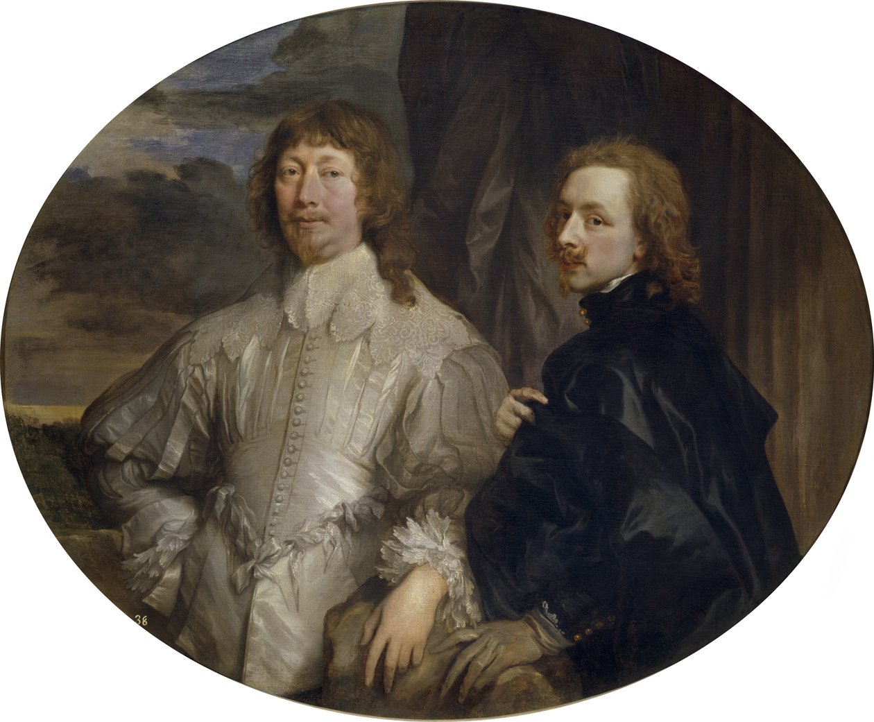 Sir Endymion Porter és Sir Anthony van Dyck alkotó: Anthony van Dyck