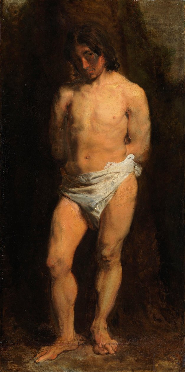 Meztelen ifjú tanulmánya alkotó: Anthony van Dyck