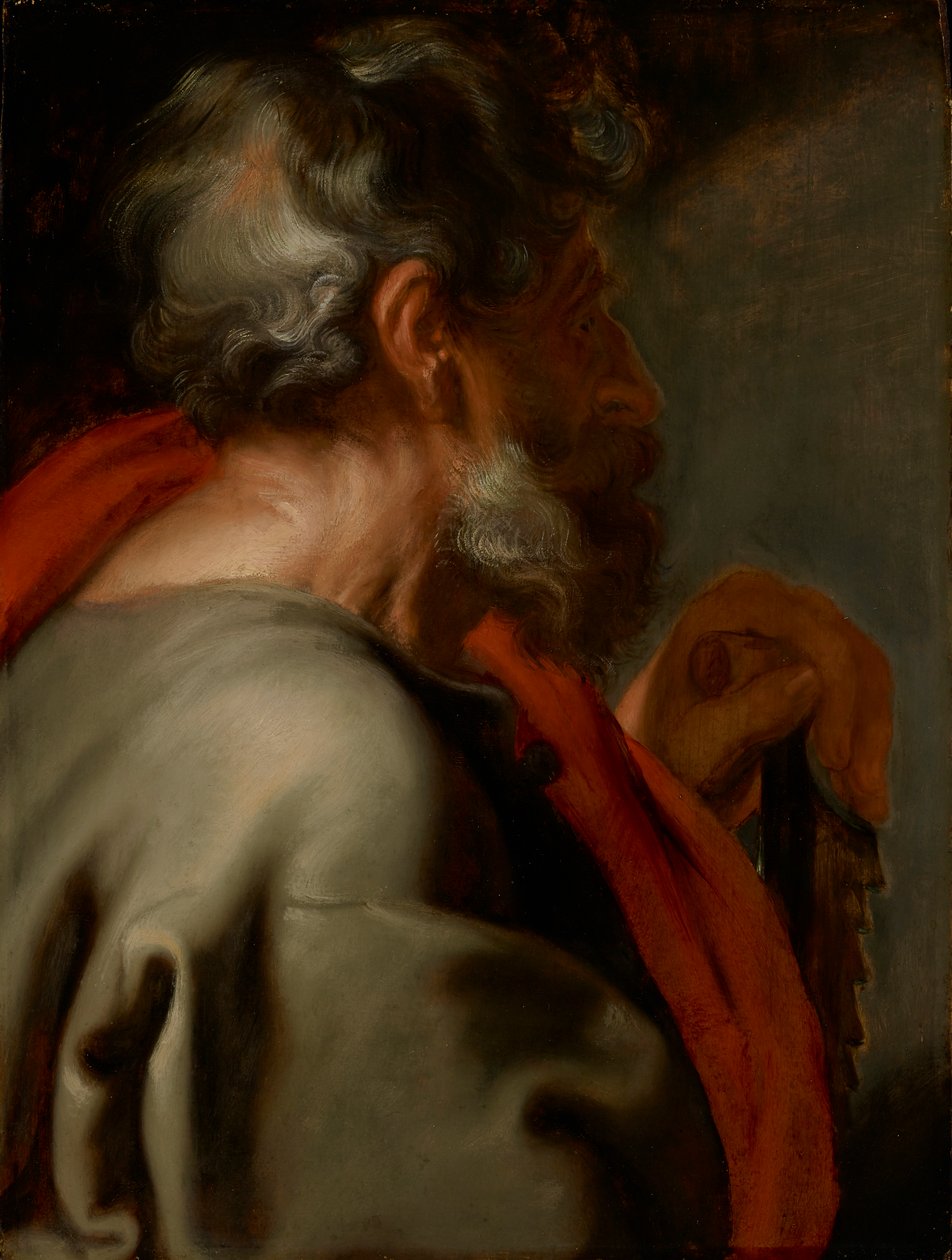 Simon apostol, 1618 körül (olajos panel) alkotó: Anthony van Dyck