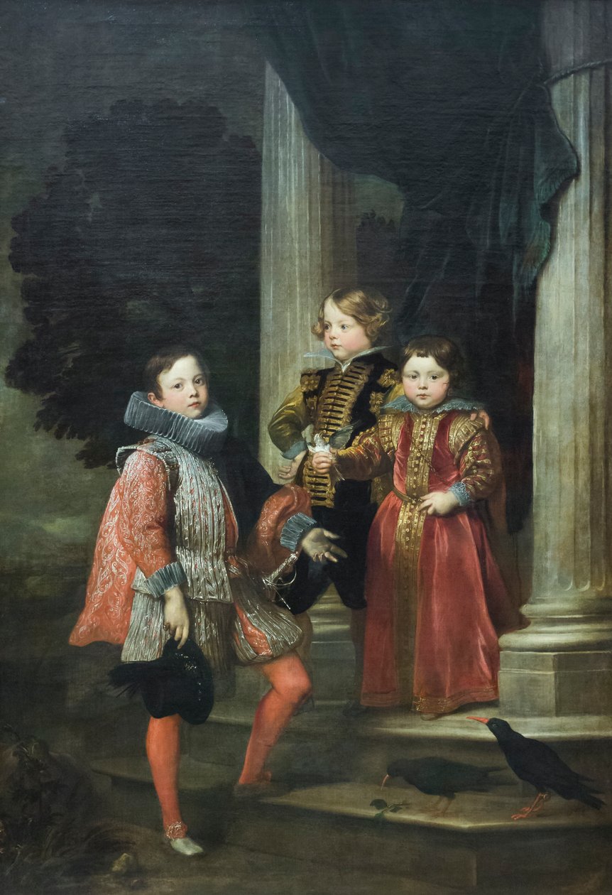 A Balbi gyerekek, 1625-27 körül (olaj, vászon) alkotó: Anthony van Dyck