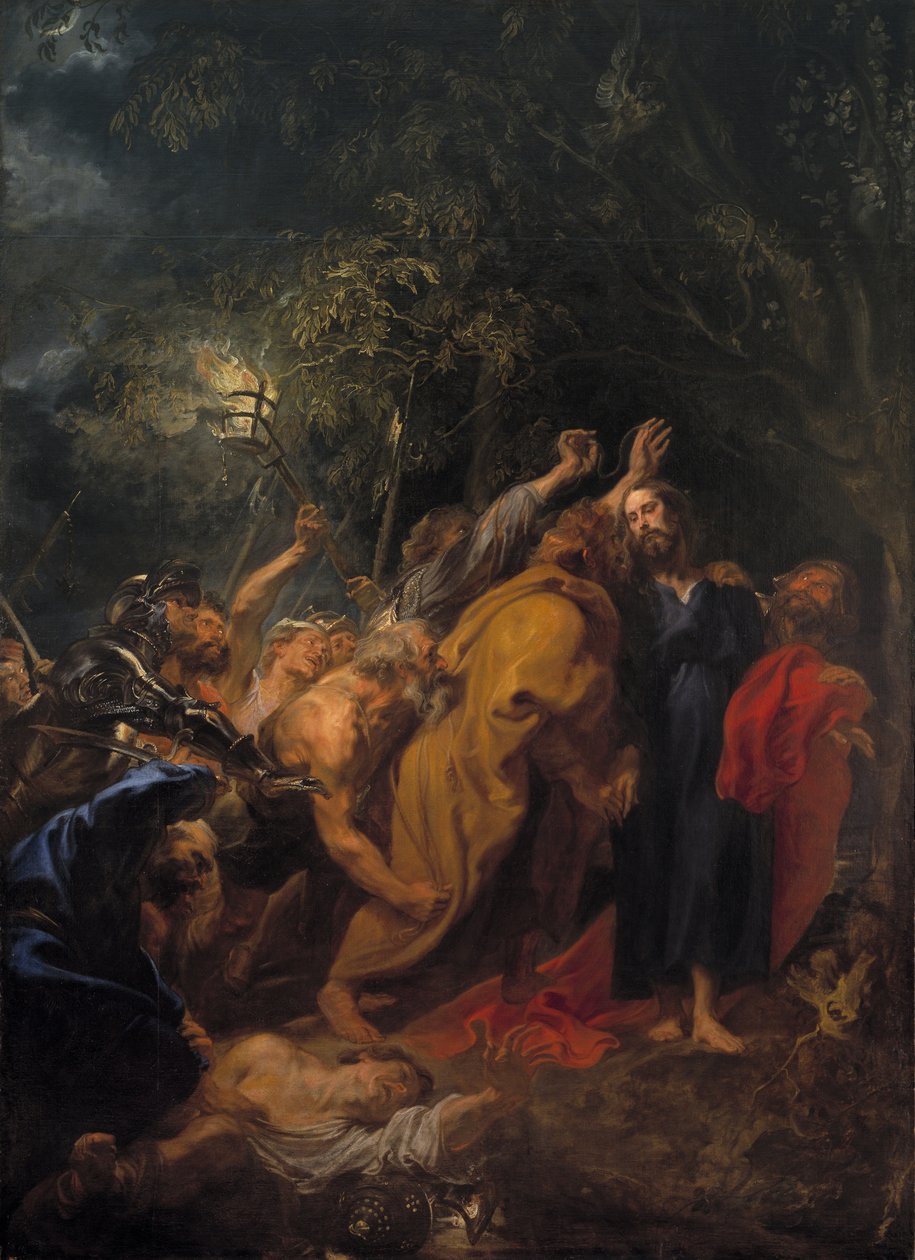 Krisztus elfogása alkotó: Anthony van Dyck