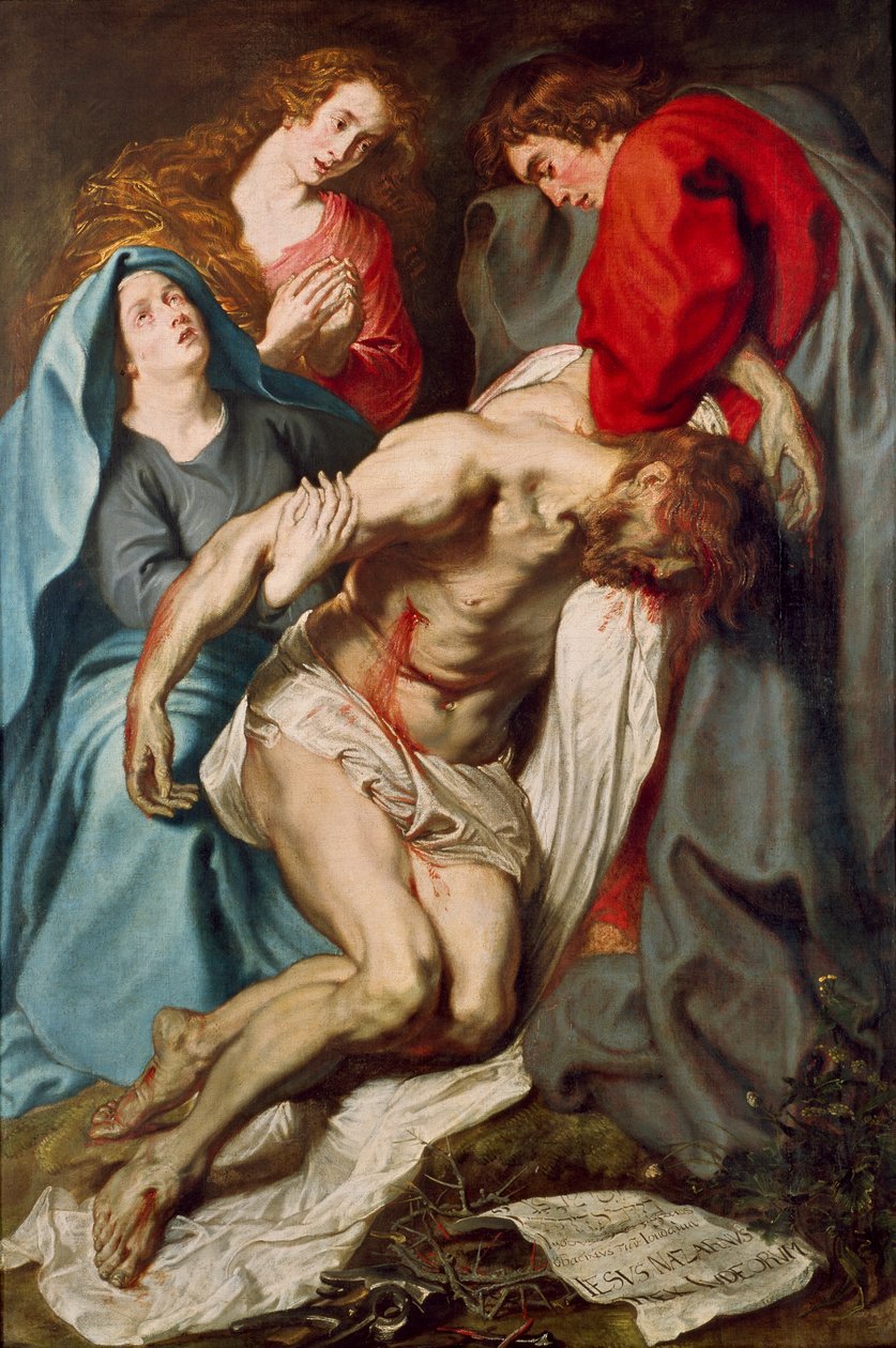 A lerakódás, c1619 alkotó: Anthony van Dyck