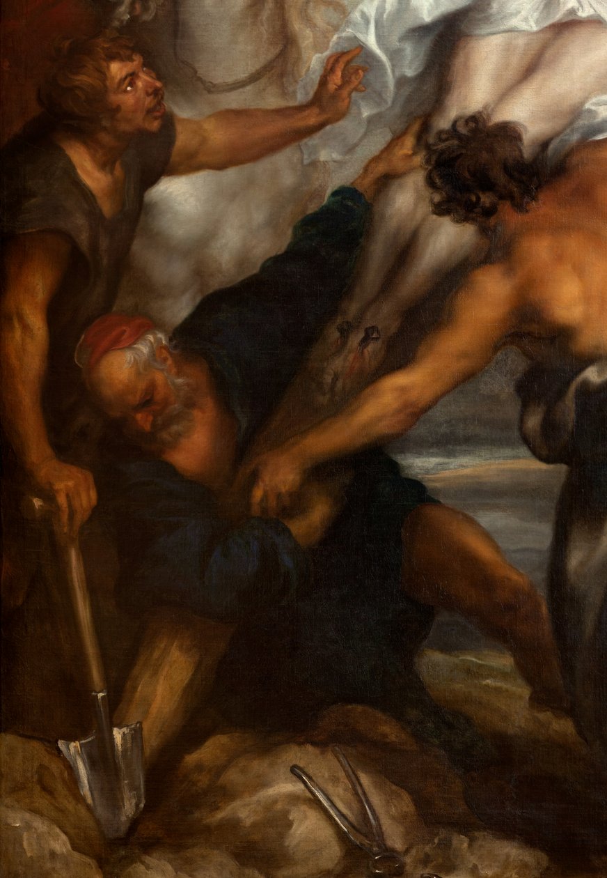 A keresztemelés, 1631 előtt (olaj) alkotó: Anthony van Dyck