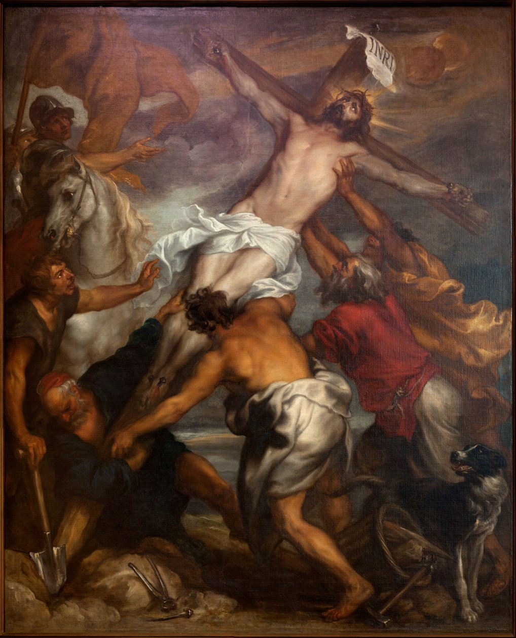 A keresztemelés, 1631 előtt (olaj) alkotó: Anthony van Dyck