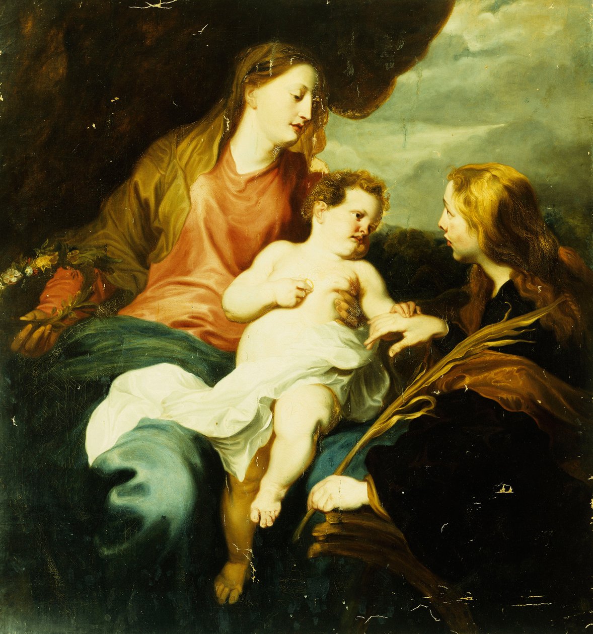 A Szent Család, alkotó: Anthony van Dyck