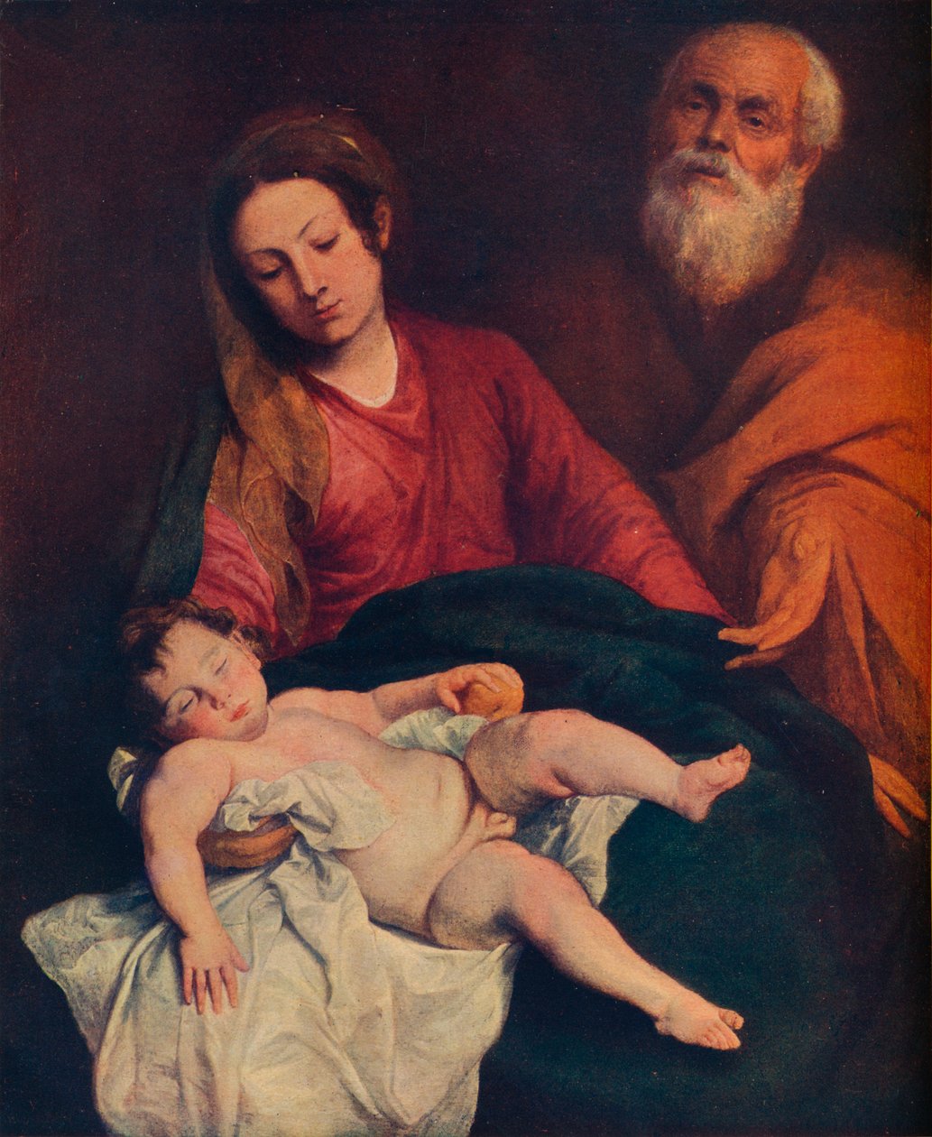 A Szent Család, c1624 alkotó: Anthony van Dyck