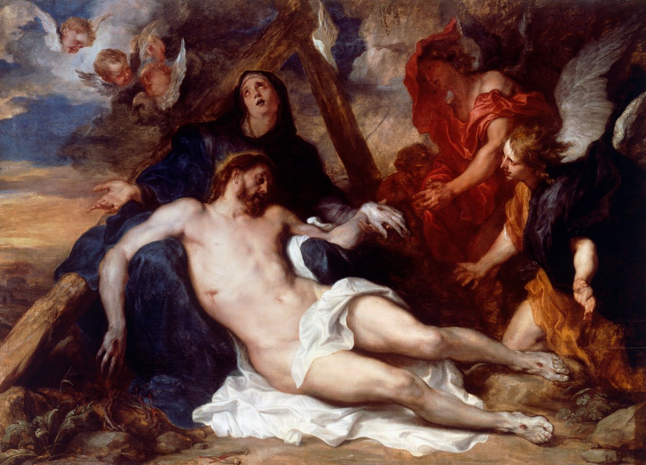 Krisztus siralma alkotó: Anthony van Dyck