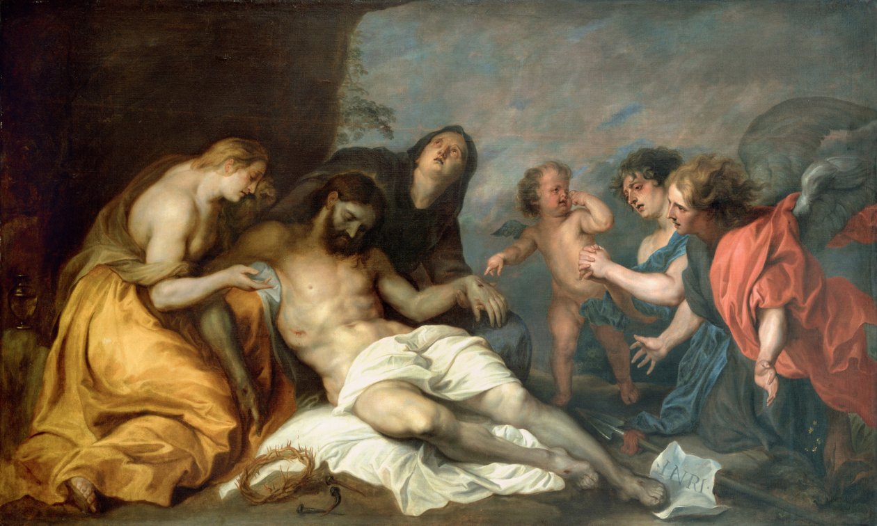 Siralom Krisztus felett, kb. 1637-1640 alkotó: Anthony van Dyck