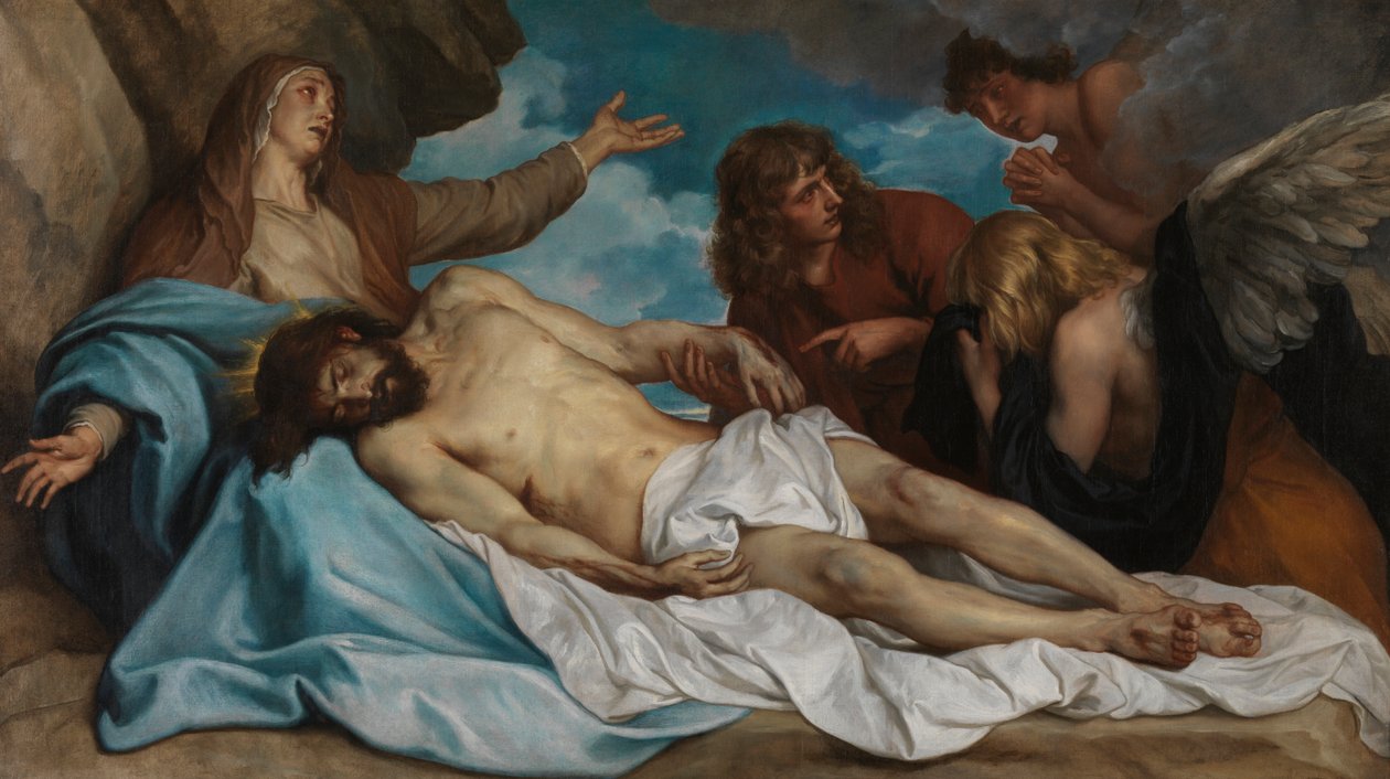 Siralom a halott Krisztus felett alkotó: Anthony van Dyck