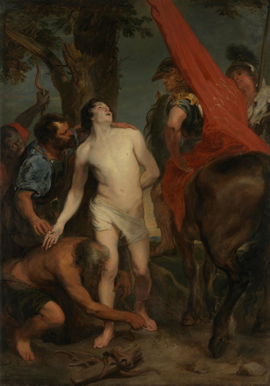 Szent Sebestyén vértanúsága alkotó: Anthony van Dyck