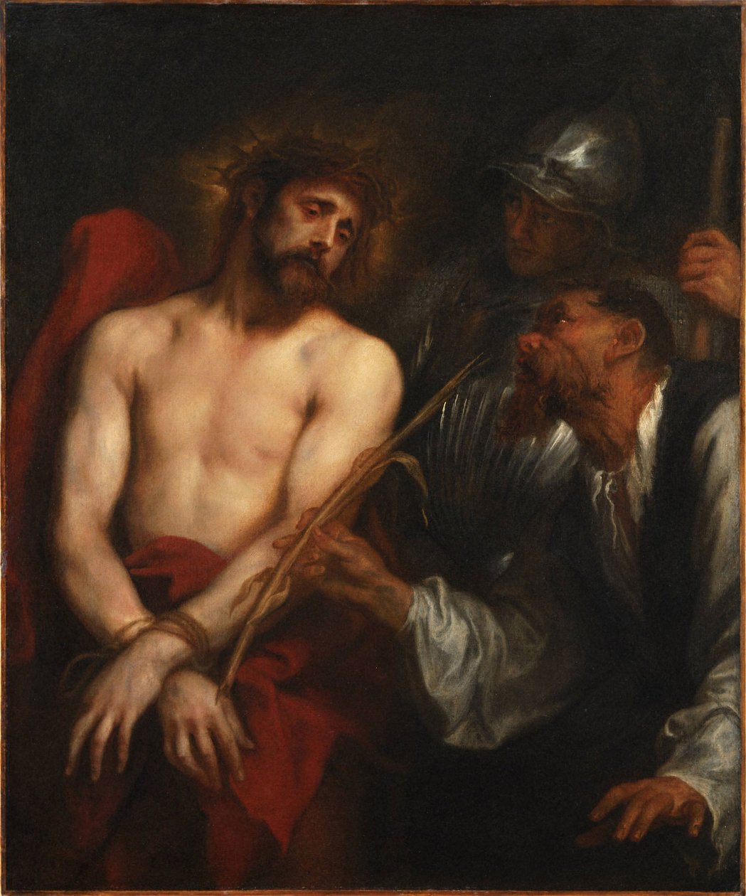 Krisztus kigúnyolása alkotó: Anthony van Dyck