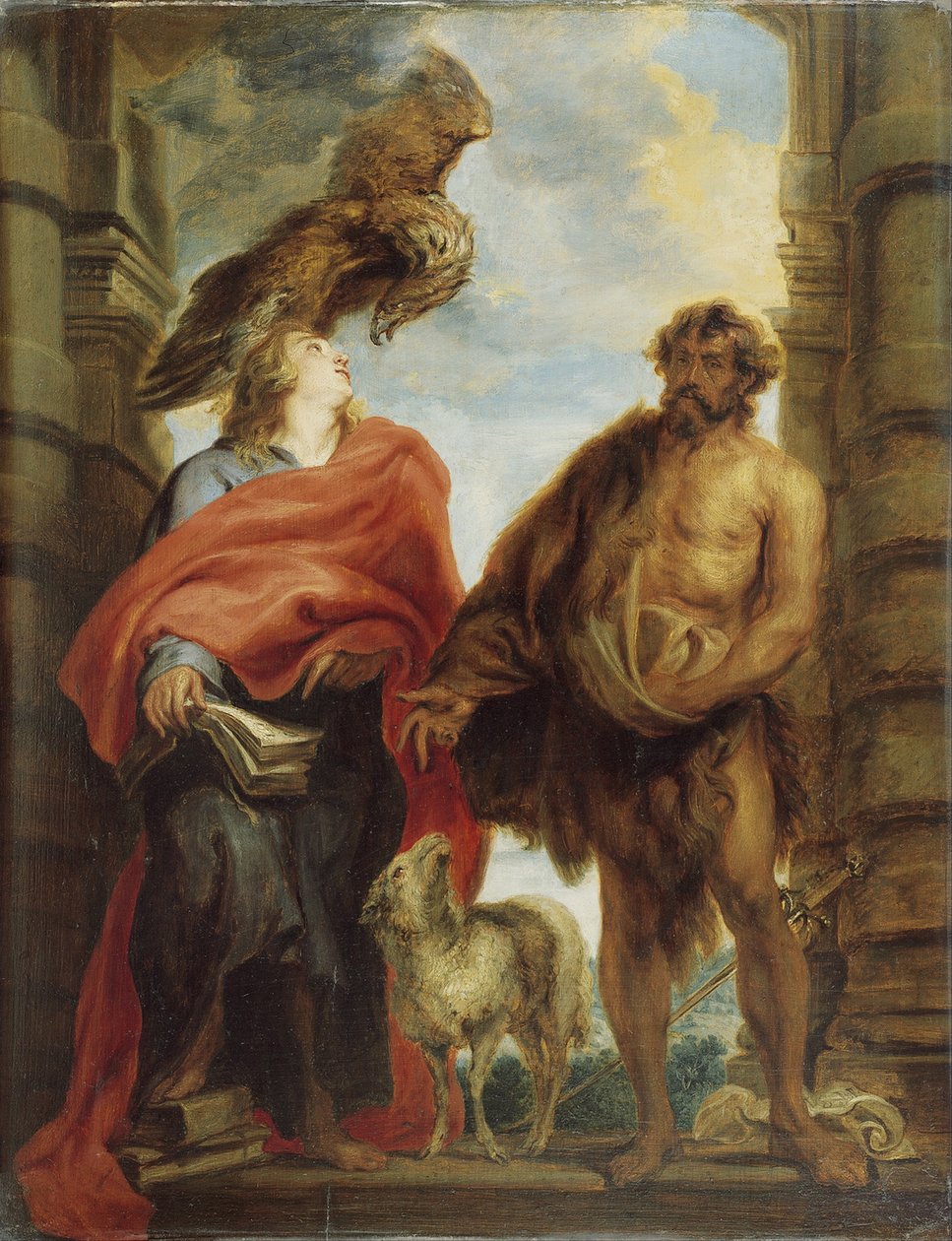 A két Szent Szent János alkotó: Anthony van Dyck