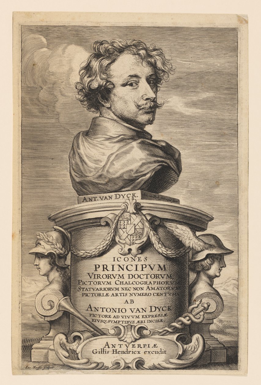 Címlap, az Emberek Hercegei Ikonjaiból alkotó: Anthony van Dyck