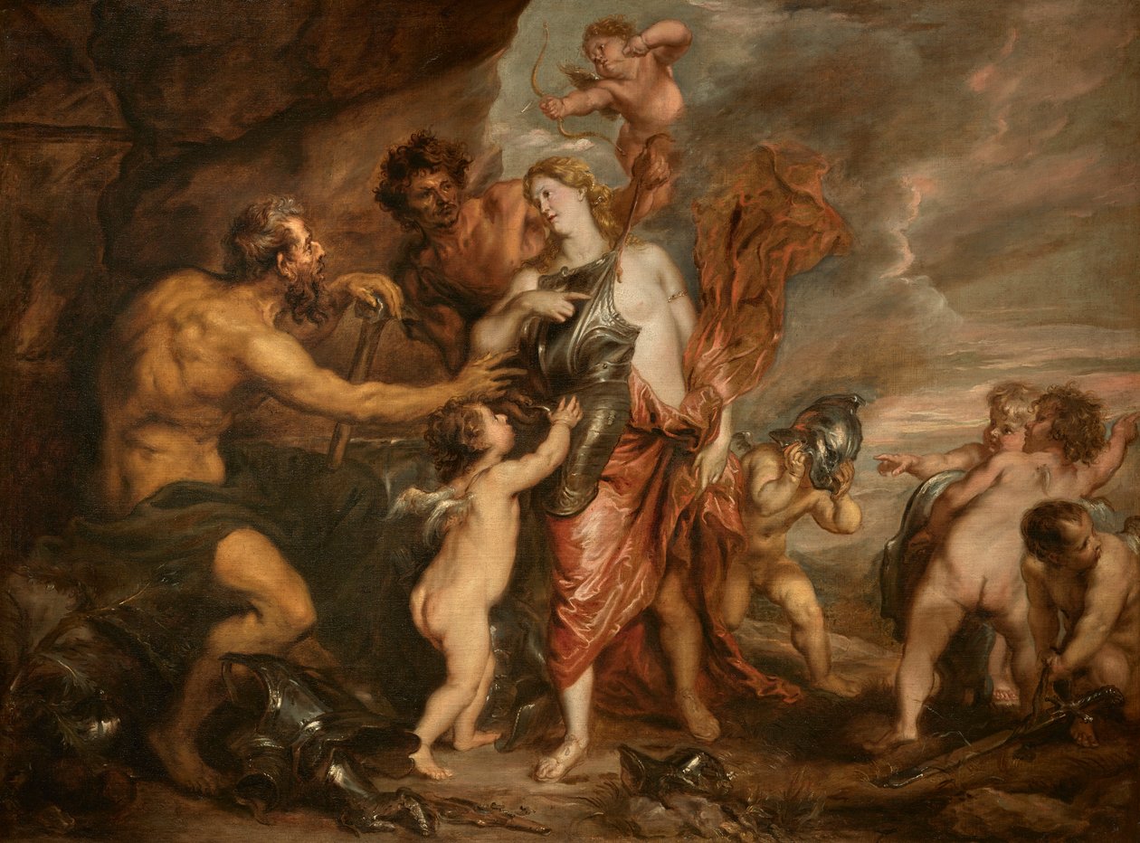 Vénusz a Vulkán kohójában, más néven alkotó: Anthony van Dyck